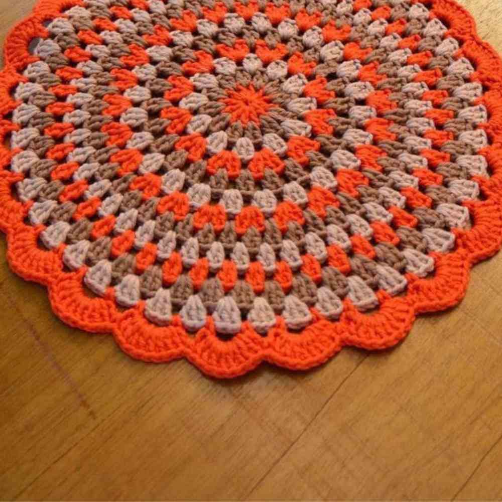 Crociya Handmade Tabel Mat ( Pack of 2)